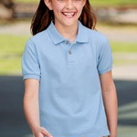 Port Authority® - Youth Pique Knit Polo. Y420