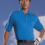 Nike Golf - Dri-FIT Cross-Over Texture Polo. 349899 